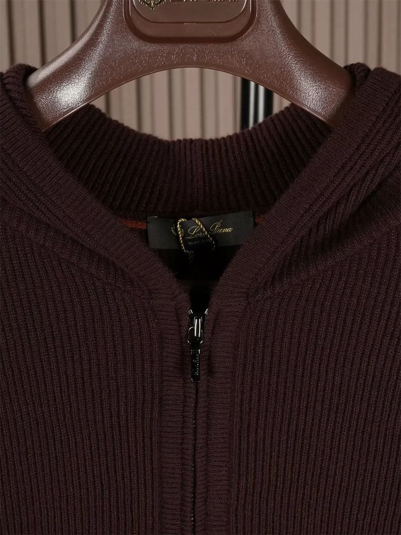 Loro Piana Loro Piana Men's Cashmere Hooded Jacket Size US M / EU 48-50 / 2 - 6 Thumbnail