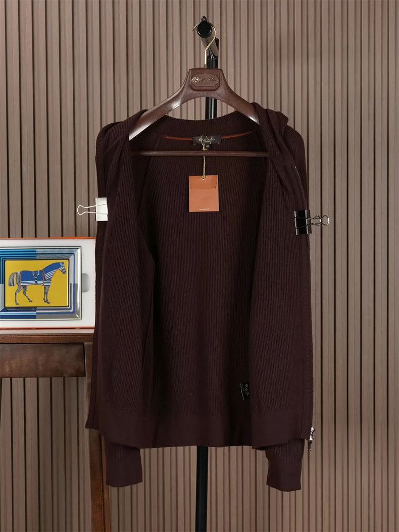 Loro Piana Loro Piana Men's Cashmere Hooded Jacket Size US M / EU 48-50 / 2 - 2 Thumbnail