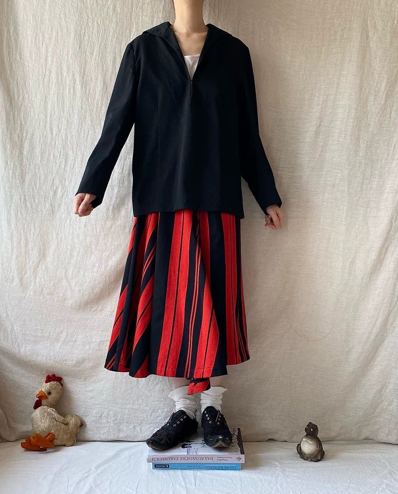 Comme des Garcons Comme des Garcons 1999 Sailor Collar Sweater - dmc Size US S / EU 44-46 / 1 - 3 Thumbnail