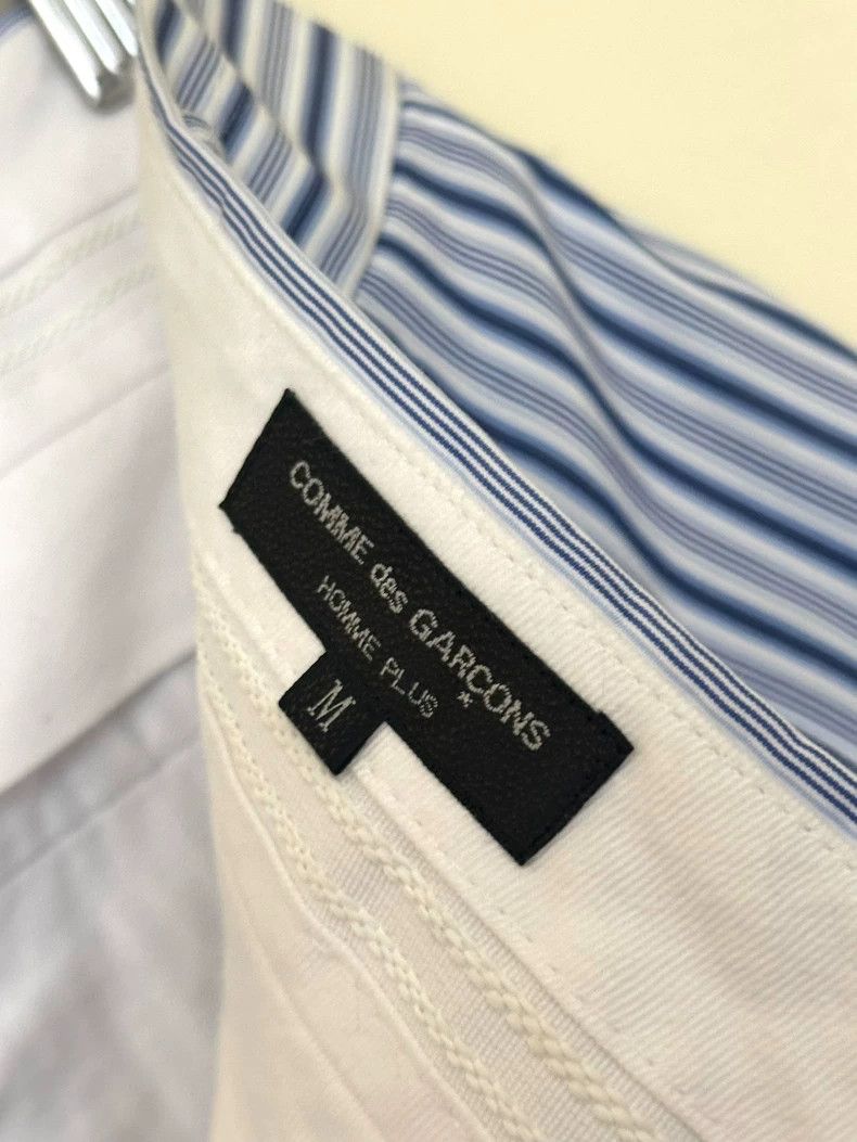 Comme des Garcons Comme Des Garcons Striped Pleated Shorts - dmc Size US 30 / EU 46 - 6 Thumbnail