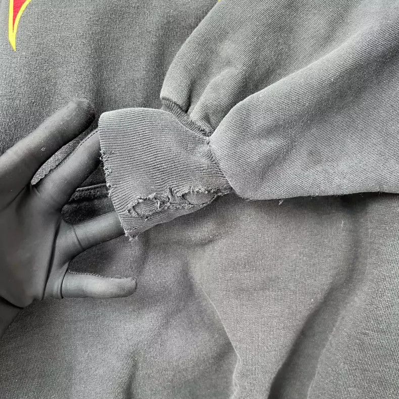 Balenciaga Balenciaga Flame Logo Hoodie Black - dmc Size US S / EU 44-46 / 1 - 9 Thumbnail