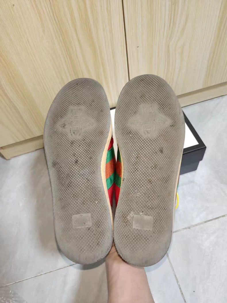 Gucci Gucci Screener Leather Low-Top Sneakers - dmc Size US 7 / EU 40 - 6 Thumbnail