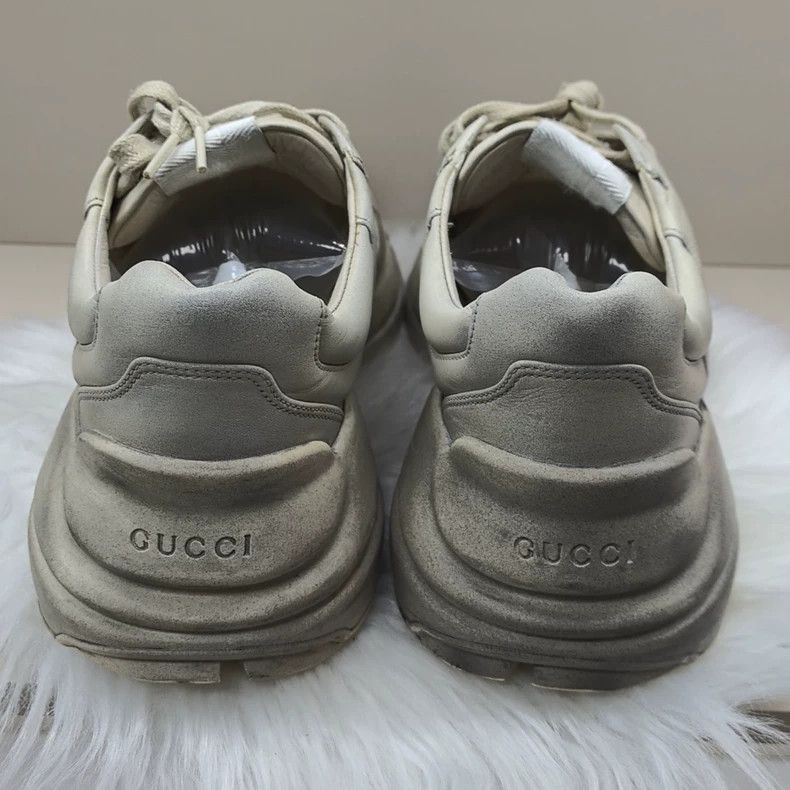 Gucci Gucci Rhyton Low-Top Sneakers - dmc Size US 7 / EU 40 - 3 Thumbnail