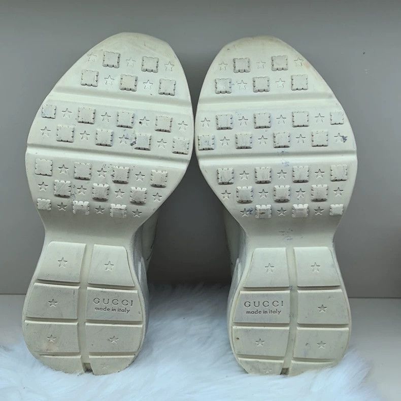 Gucci Gucci Rhyton Low-Top Sneakers - dmc Size US 7 / EU 40 - 4 Thumbnail