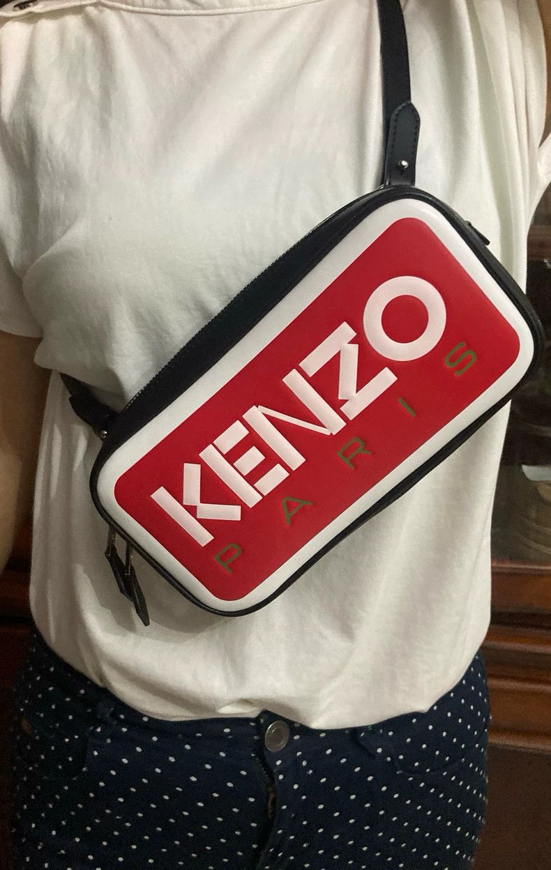 Kenzo Kenzo Leather Printed Backpack - dmc Size ONE SIZE - 8 Thumbnail