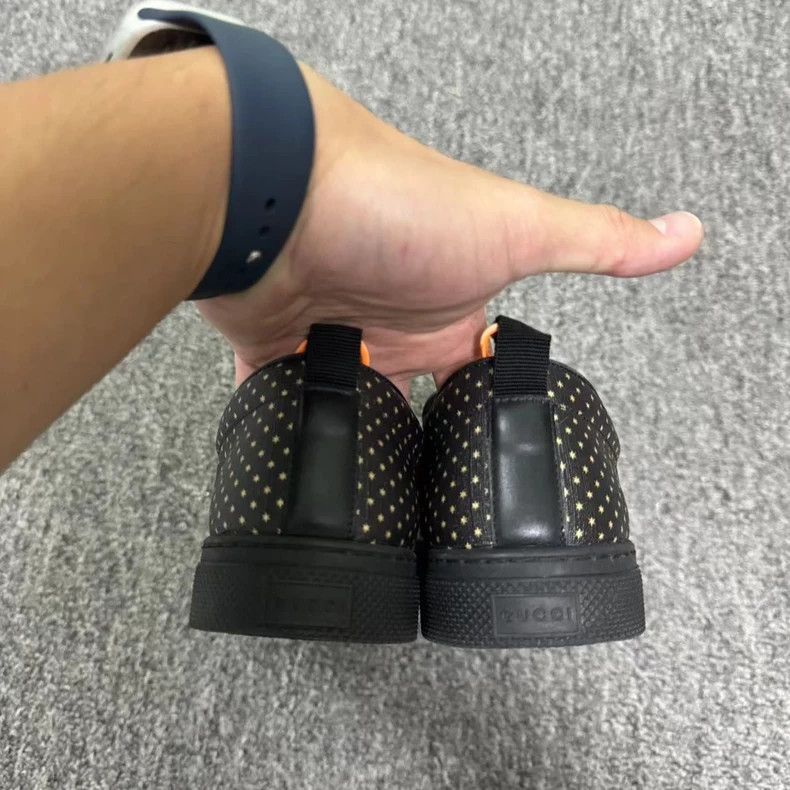 Gucci GUCCI Star Print Slip-On Shoes - dmc Size US 11 / EU 44 - 5 Thumbnail