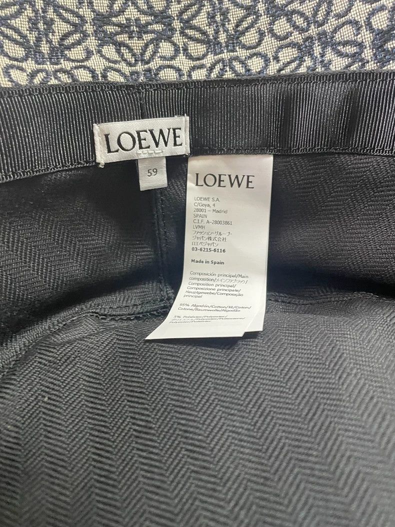 Loewe Loewe Cotton Blend Printed Bucket Hat - dmc Size ONE SIZE - 3 Thumbnail