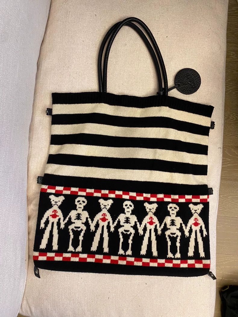 Vivienne Westwood Vivienne Westwood Vintage Striped Tote - dmc Size ONE SIZE - 2 Thumbnail