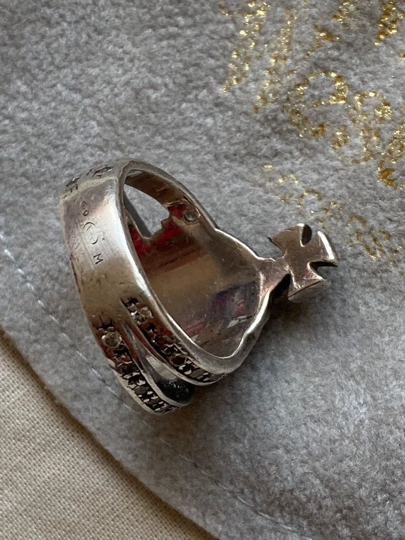 Vivienne Westwood Vivienne Westwood Crystal Saturn Ring - dmc Size ONE SIZE - 6 Thumbnail