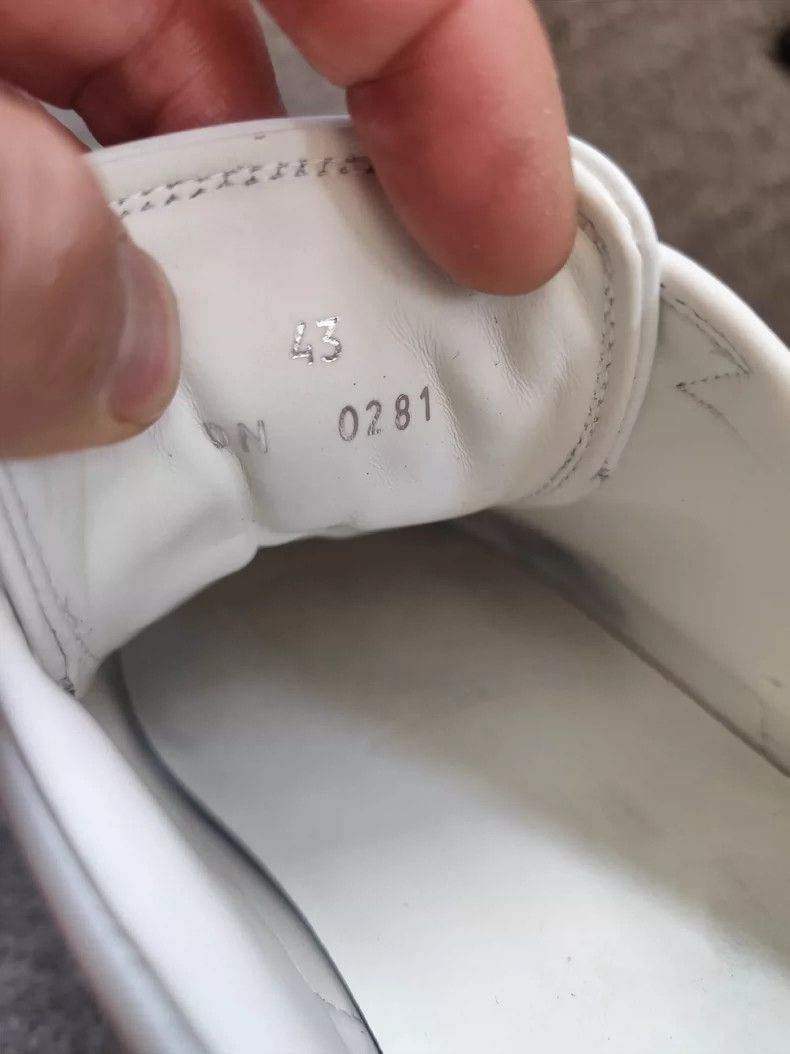 Givenchy Givenchy Leather Webbing Slip-On Shoes - dmc Size US 10 / EU 43 - 6 Thumbnail
