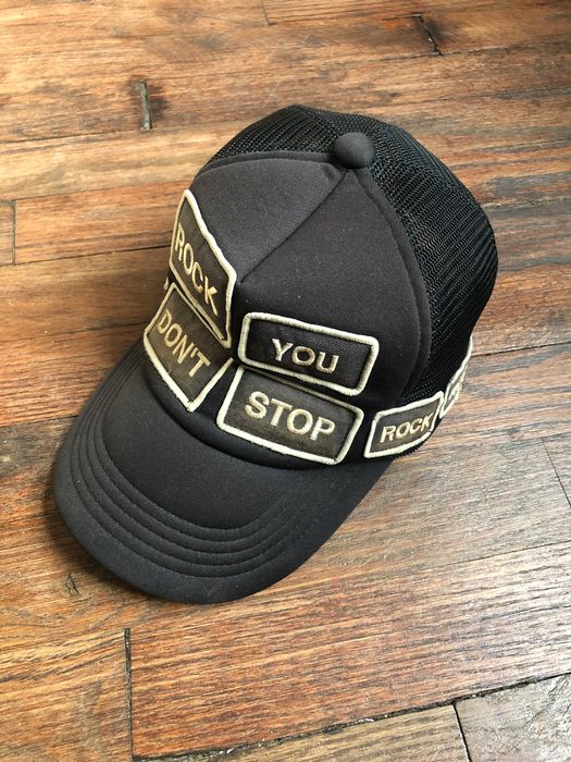 Undercover Rock you don't stop Undercover fragment hat | Grailed