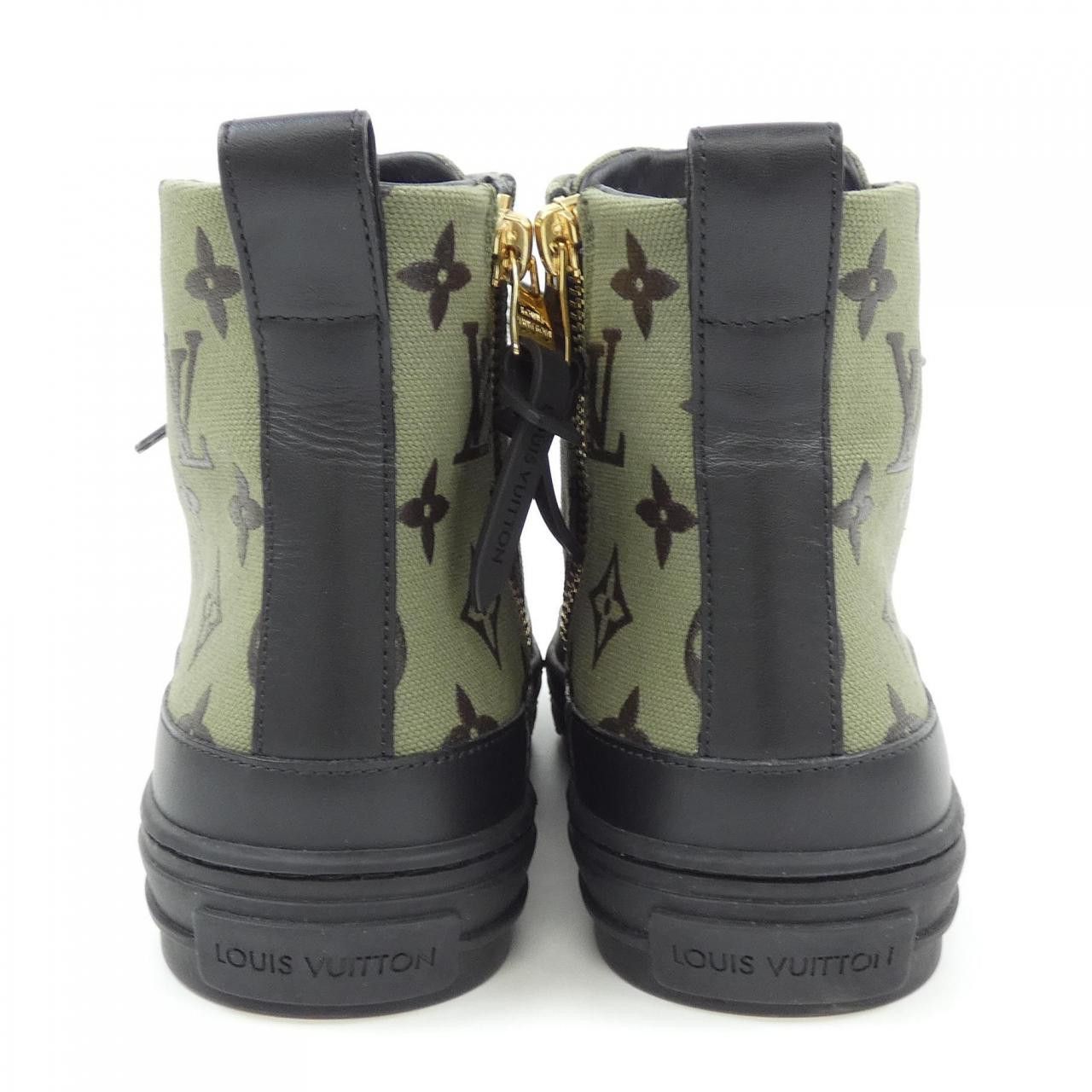 Louis Vuitton Louis Vuitton Louis Vuitton Stellar Line Sneakers Leather Shoes DUTY FREE for USA Size ONE SIZE - 5 Thumbnail
