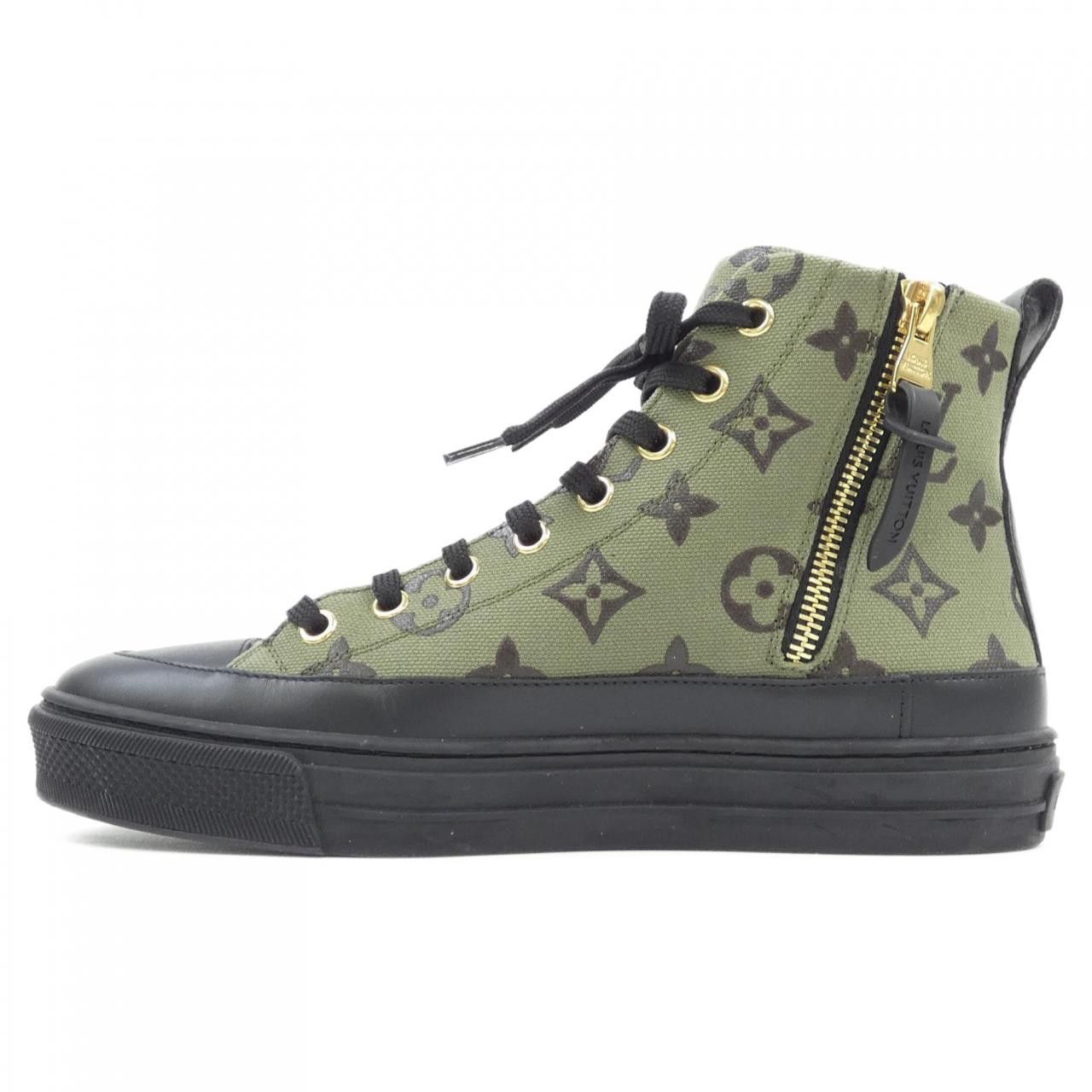 Louis Vuitton Louis Vuitton Louis Vuitton Stellar Line Sneakers Leather Shoes DUTY FREE for USA Size ONE SIZE - 2 Thumbnail