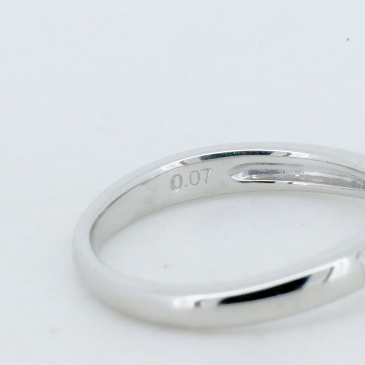 Other Tasaki Tasaki Pt1000 Diamond Ring Metal Ring DUTY FREE for USA Size ONE SIZE - 5 Thumbnail