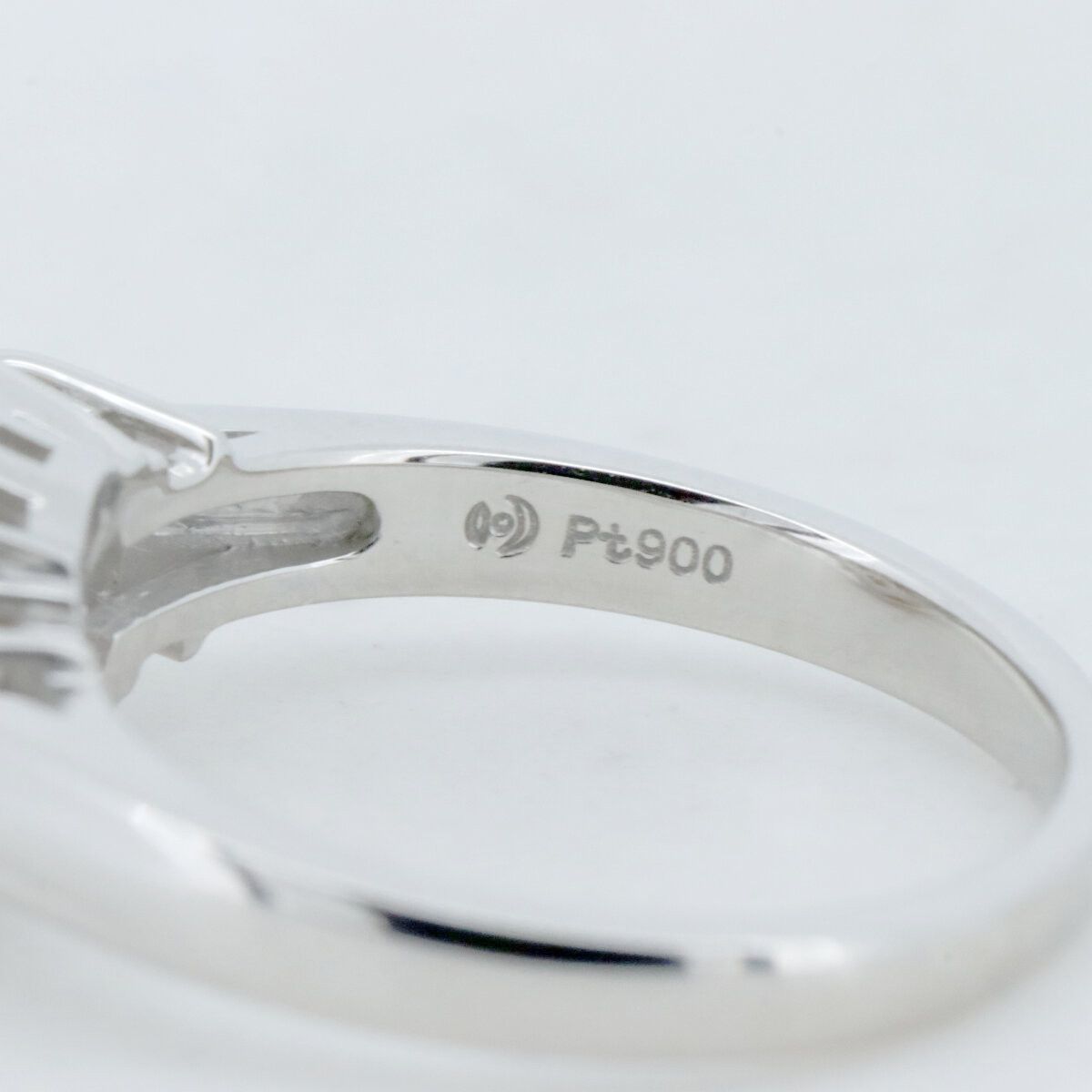 Other Tasaki Tasaki Pt900 Pearl Diamond Ring Metal Ring DUTY FREE for USA Size ONE SIZE - 4 Thumbnail