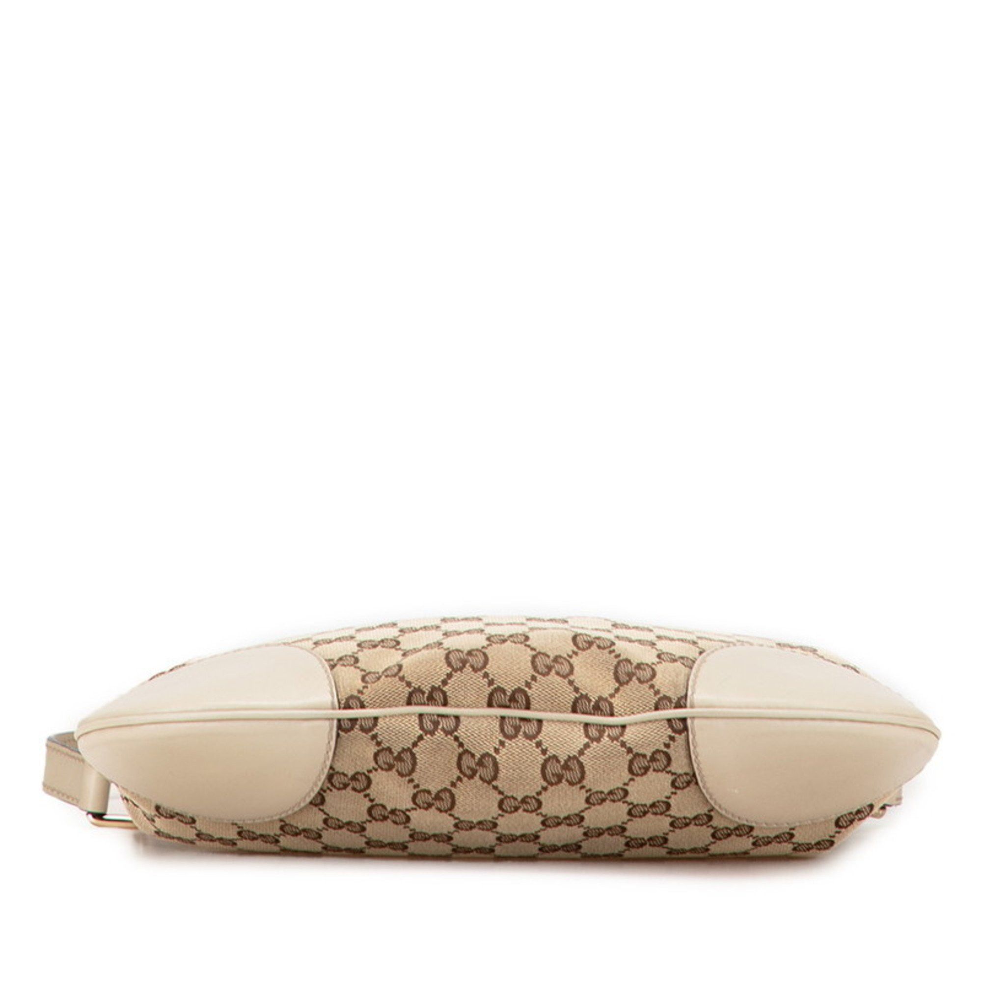 Gucci Gucci GG Canvas Mayfair Shoulder Bag 257065 Beige and Leather Women's GUCCI Size ONE SIZE - 3 Thumbnail