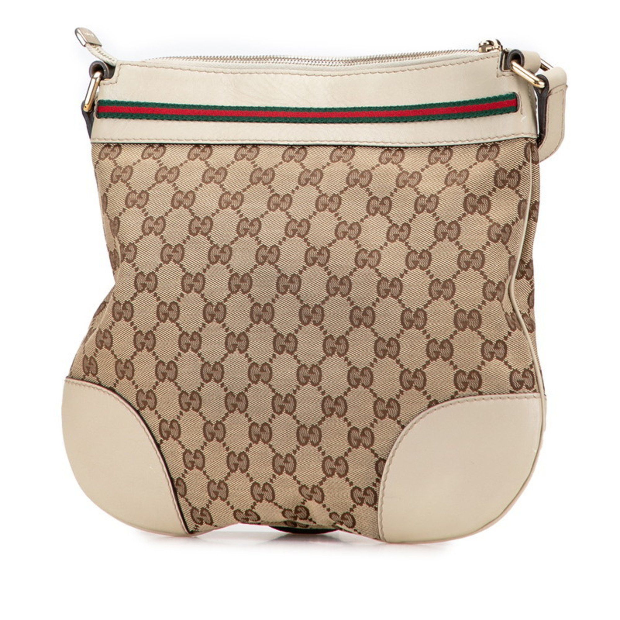 Gucci Gucci GG Canvas Mayfair Shoulder Bag 257065 Beige and Leather Women's GUCCI Size ONE SIZE - 2 Thumbnail