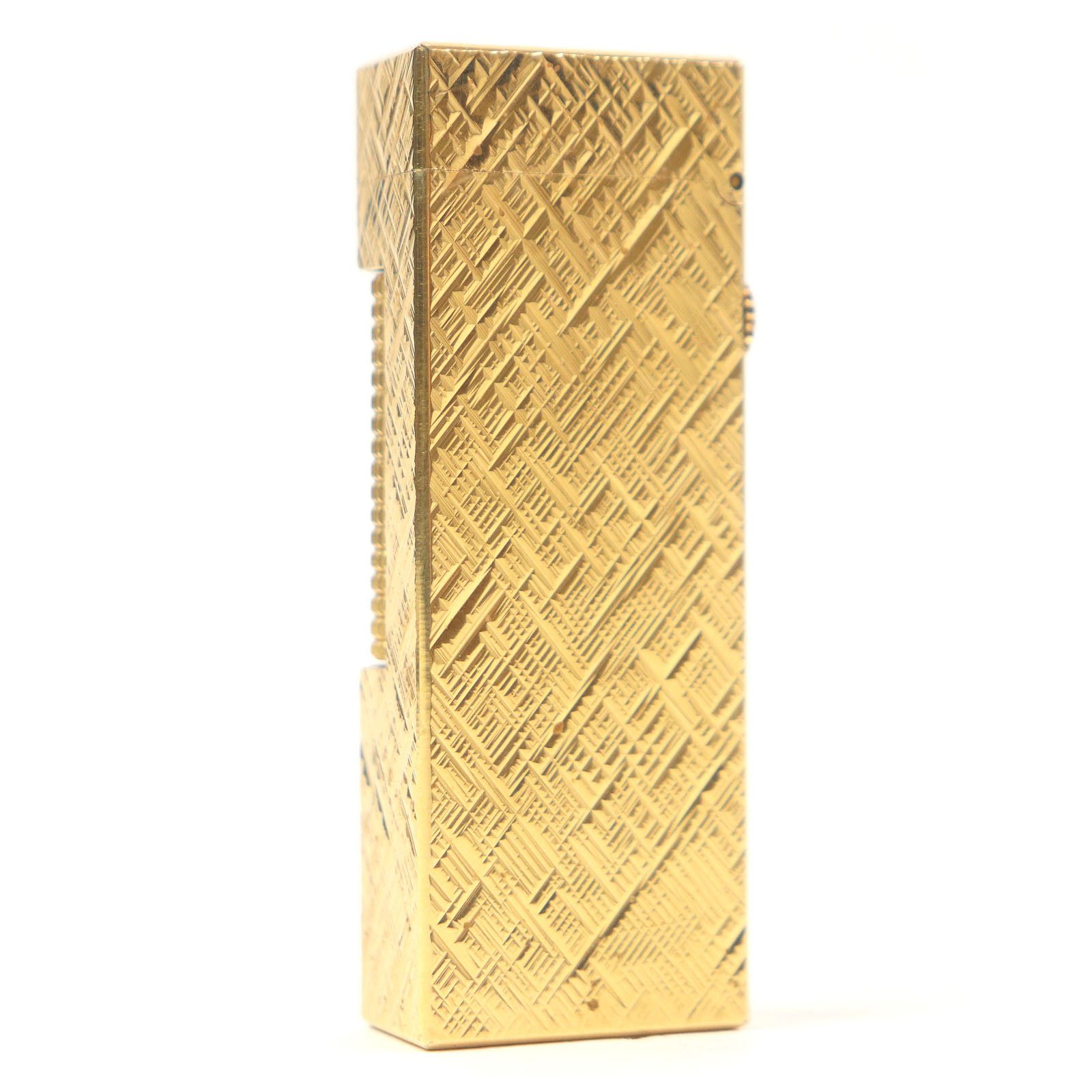 Other Dunhill Dunhill Crosscut Square Lighter Metal Lighter DUTY FREE for USA Size ONE SIZE - 3 Thumbnail