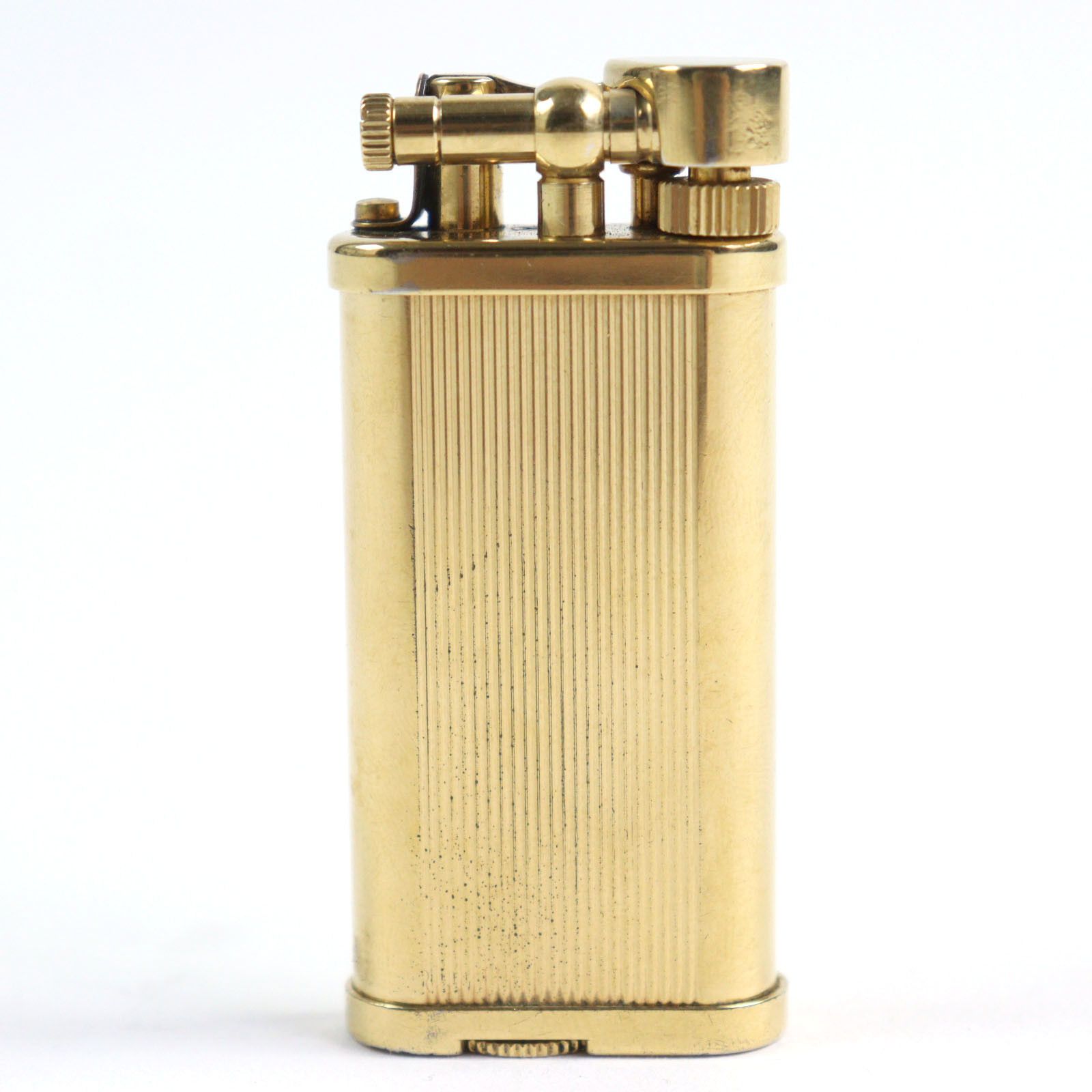 Other Dunhill Dunhill Unique Hammer Type Stripe Pattern Lighter Metal Lighter DUTY FREE for USA Size ONE SIZE - 2 Thumbnail