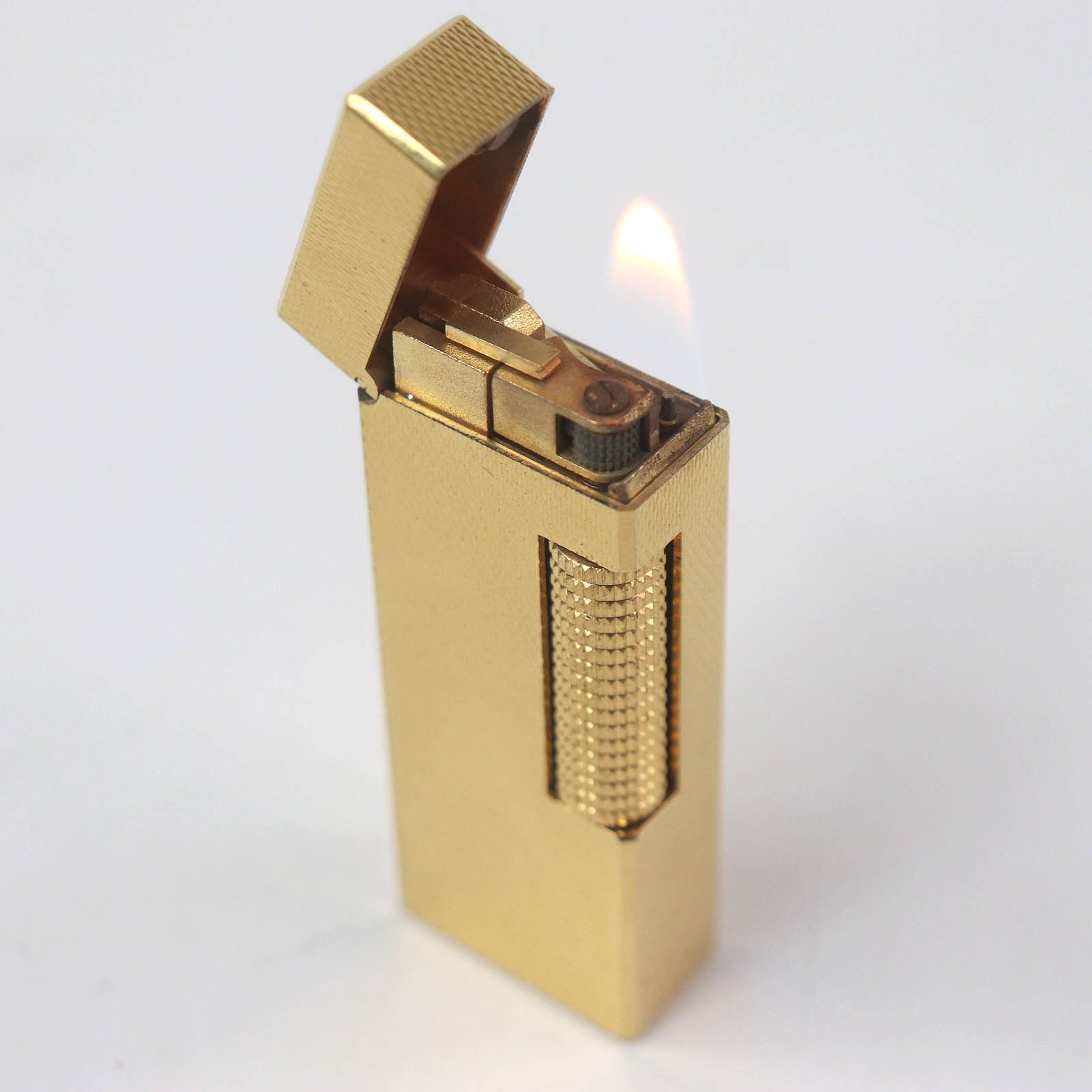 Dunhill Dunhill All-over pattern Lighter Metal Lighter DUTY FREE for USA