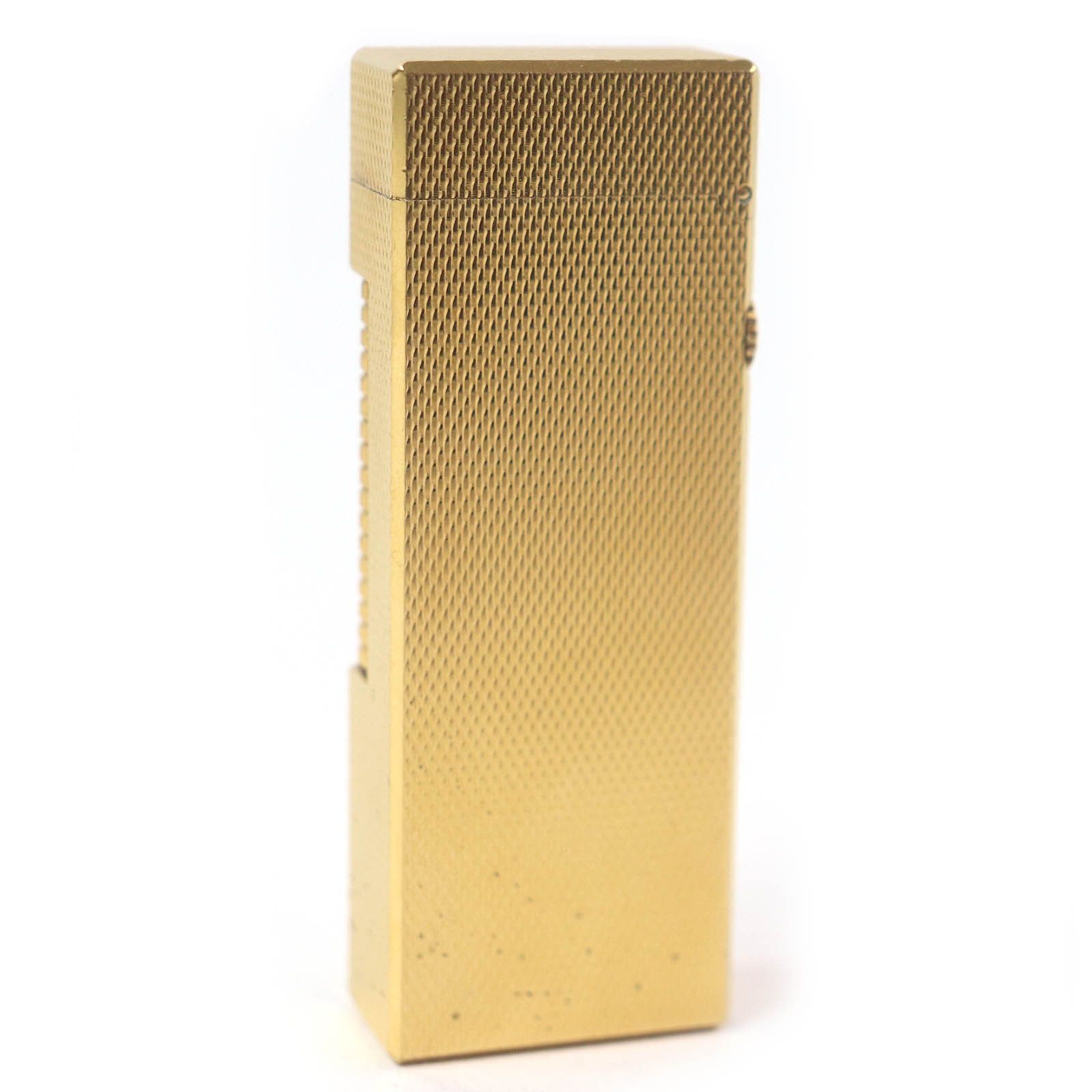 Dunhill Dunhill All-over pattern Lighter Metal Lighter DUTY FREE for USA