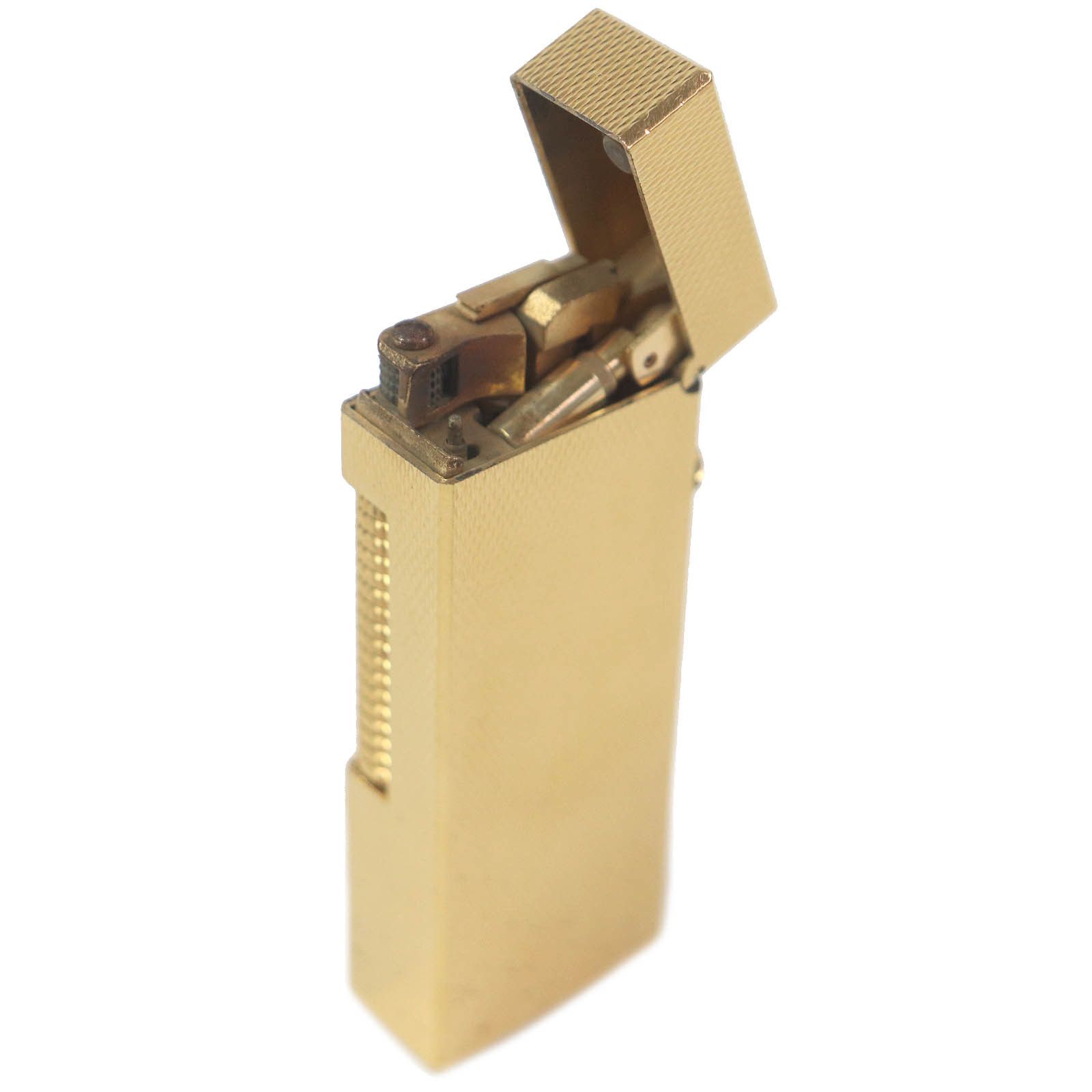 Dunhill Dunhill All-over pattern Lighter Metal Lighter DUTY FREE for USA
