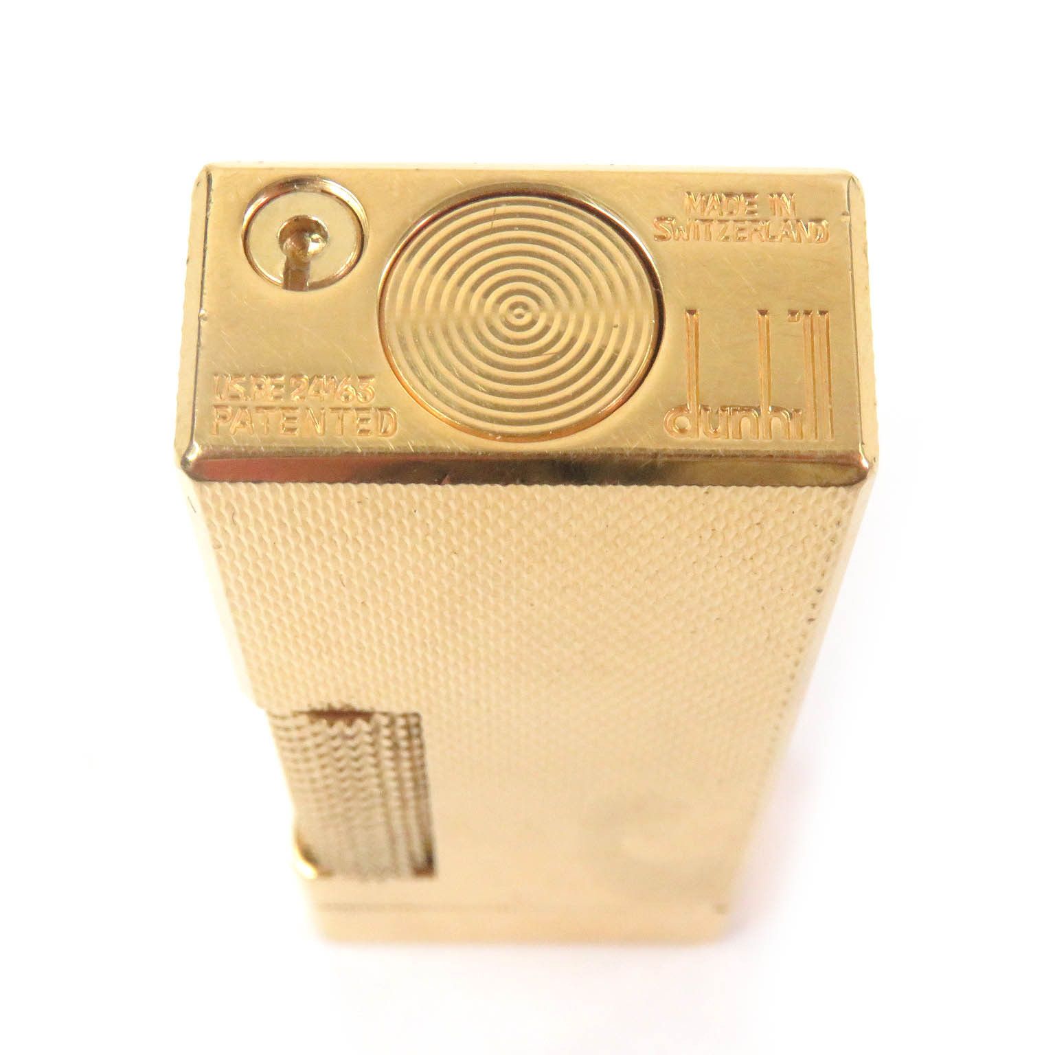 Dunhill Dunhill All-over pattern Lighter Metal Lighter DUTY FREE for USA
