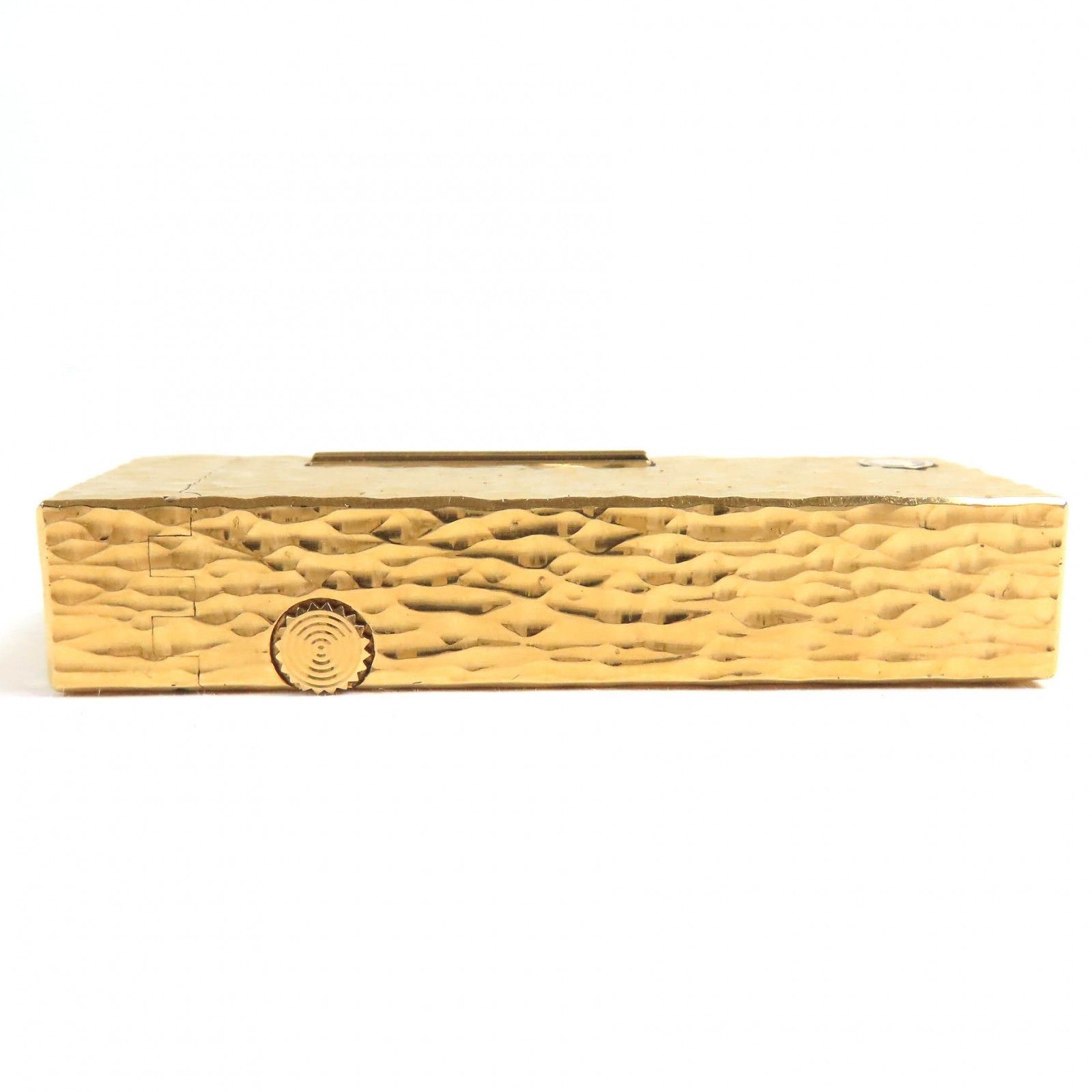 Other Dunhill Dunhill Logo engraved all-over pattern lighter Metal Lighter DUTY FREE for USA Size ONE SIZE - 4 Thumbnail