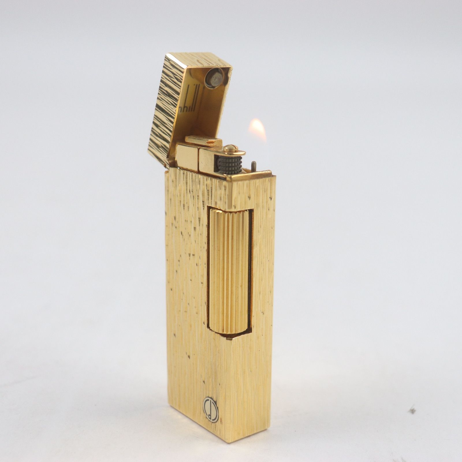 Other Dunhill Dunhill All-over Pattern Logo Lighter Metal Lighter DUTY FREE for USA Size ONE SIZE - 4 Thumbnail