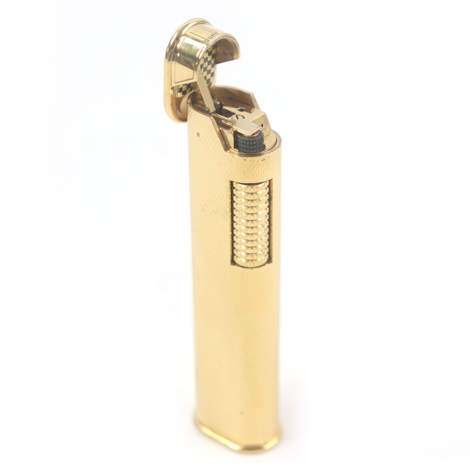 Other Dunhill Dunhill Slim All-over Pattern Oval Roller Lighter Metal Lighter DUTY FREE for USA Size ONE SIZE - 3 Thumbnail