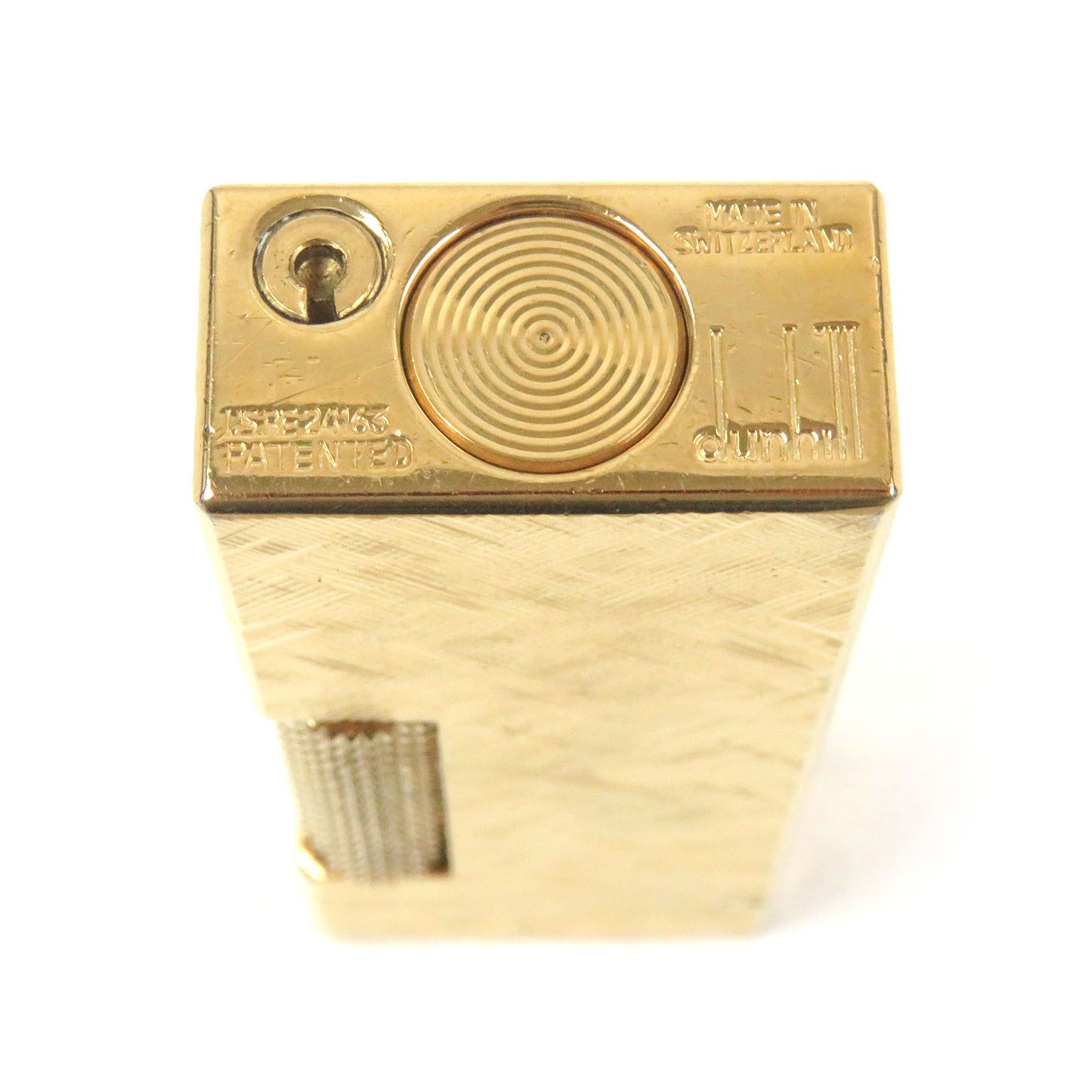 Other Dunhill Dunhill Crosscut Pattern Lighter Metal Lighter DUTY FREE for USA Size ONE SIZE - 5 Thumbnail