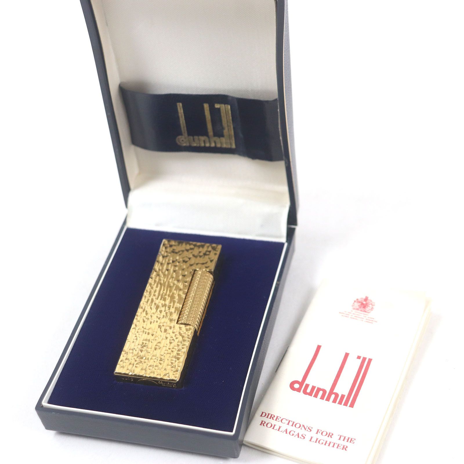 Other Dunhill Dunhill All-over pattern square roller lighter Metal Lighter DUTY FREE for USA Size ONE SIZE - 2 Thumbnail