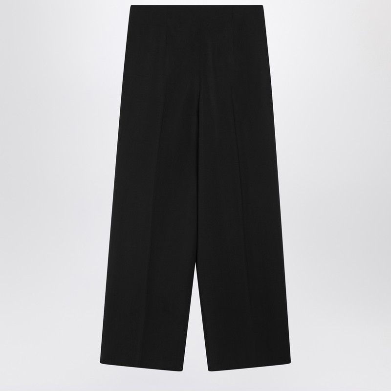 Fendi Fendi Black Wool And Mohair Trousers Size 30" / US 8 / IT 44 - 2 Thumbnail