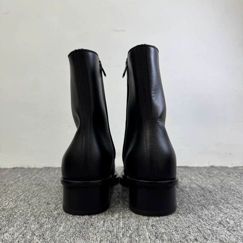 Alexander McQueen Alexander McQueen Leather Ankle Boots-yf Size US 11 / EU 44 - 2 Thumbnail