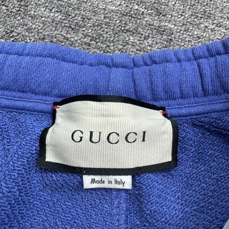 Gucci Gucci Washed Distressed Print Shorts-yf Size US 30 / EU 46 - 4 Thumbnail