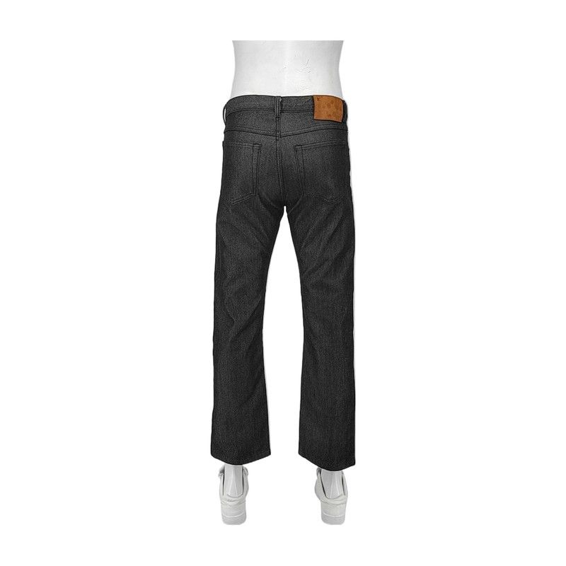 Louis Vuitton Louis Vuitton Black Wool Denim Pants for Men 0089 Size US 40 / EU 56 - 2 Thumbnail