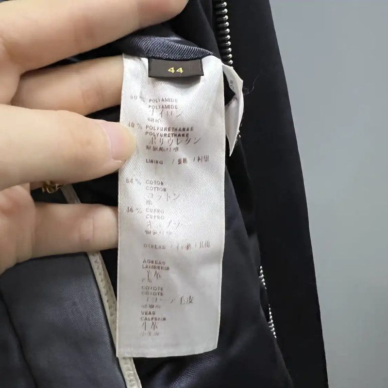 Louis Vuitton Louis Vuitton Black Cotton Men's Jacket 0089 Size US M / EU 48-50 / 2 - 3 Thumbnail
