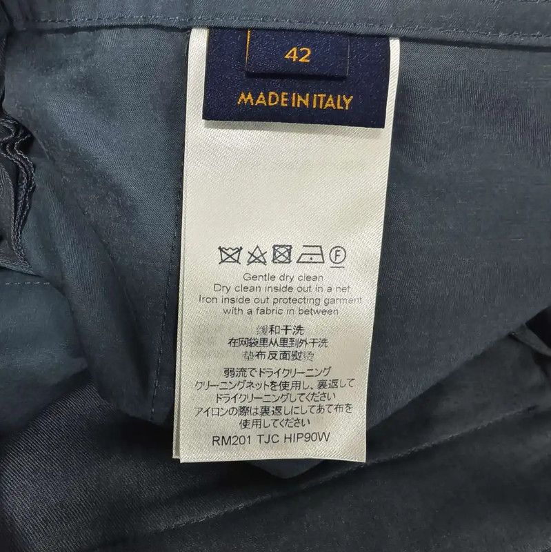 Louis Vuitton Louis Vuitton Summer Deep Blue Casual Pants 0089 Size US 32 / EU 48 - 4 Thumbnail
