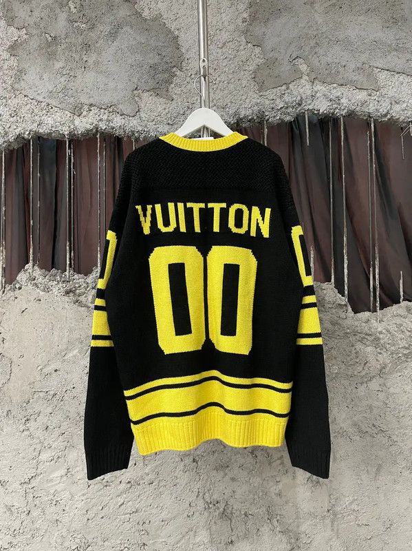 Louis Vuitton Louis Vuitton Spring Autumn Multi-Color Long Sleeve Knit 0089 Size US M / EU 48-50 / 2 - 2 Thumbnail