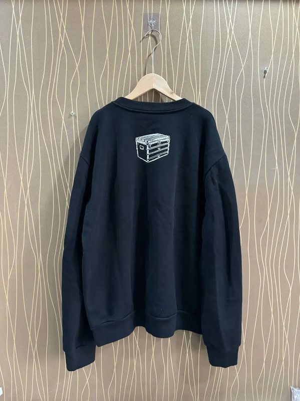Louis Vuitton Louis Vuitton Black XXXL Men's Sweatshirt 0089 Size US XXL / EU 58 / 5 - 2 Thumbnail