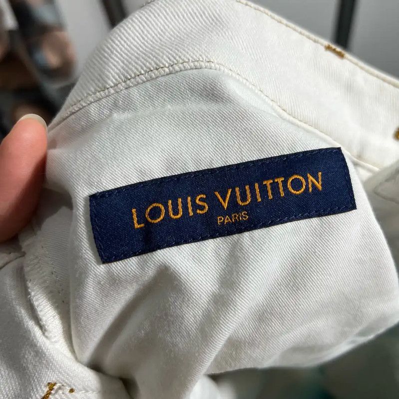Louis Vuitton Louis Vuitton White Casual Pants for Men 0089 Size US 30 / EU 46 - 3 Thumbnail