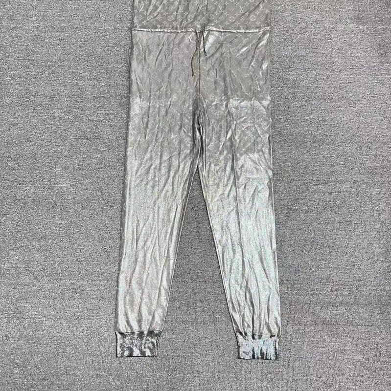 Louis Vuitton Louis Vuitton Silver Monogram Jumpsuit 0089 Size US 30 / EU 46 - 4 Thumbnail