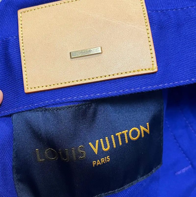 Louis Vuitton Louis Vuitton Men's Dark Blue Cotton Jacket 0089 Size US M / EU 48-50 / 2 - 5 Thumbnail