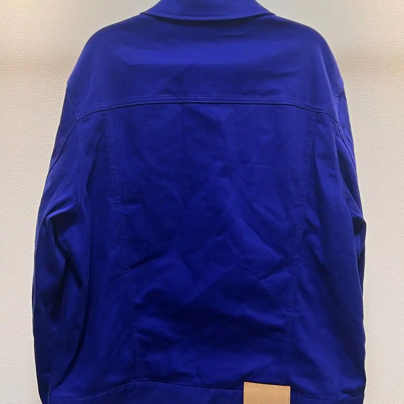 Louis Vuitton Louis Vuitton Men's Dark Blue Cotton Jacket 0089 Size US M / EU 48-50 / 2 - 2 Thumbnail