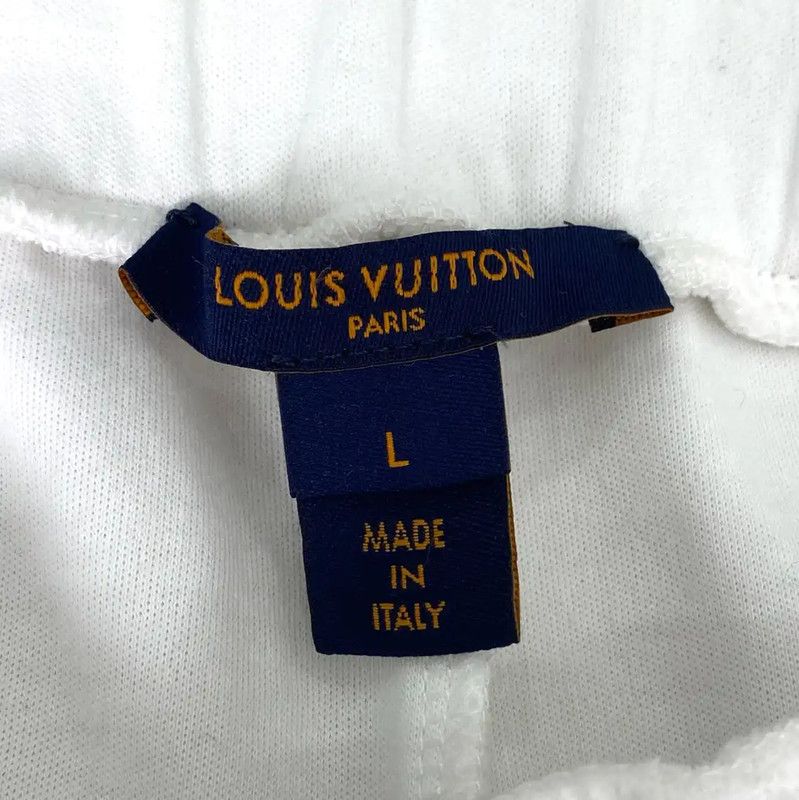 Louis Vuitton Louis Vuitton White Logo Sweatpants 0089 Size US 32 / EU 48 - 5 Thumbnail