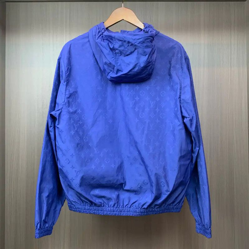 Louis Vuitton Louis Vuitton Men's Hooded Blue Jacket 0089 Size US M / EU 48-50 / 2 - 2 Thumbnail