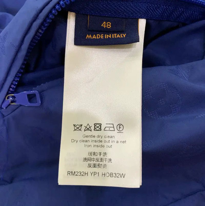 Louis Vuitton Louis Vuitton Men's Hooded Blue Jacket 0089 Size US M / EU 48-50 / 2 - 4 Thumbnail
