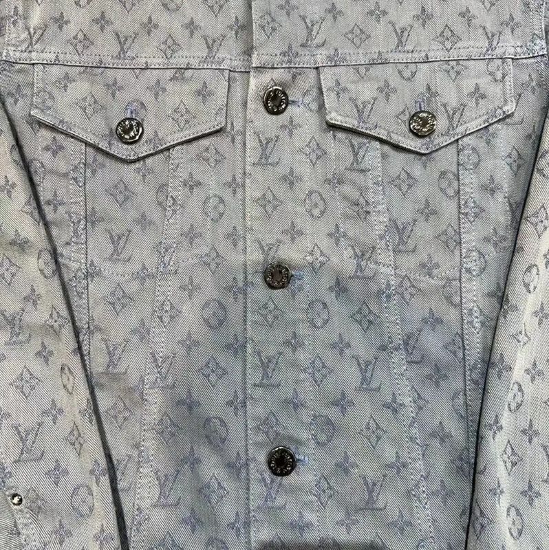 Louis Vuitton Louis Vuitton Denim Jacket in Blue 0089 Size US M / EU 48-50 / 2 - 3 Thumbnail