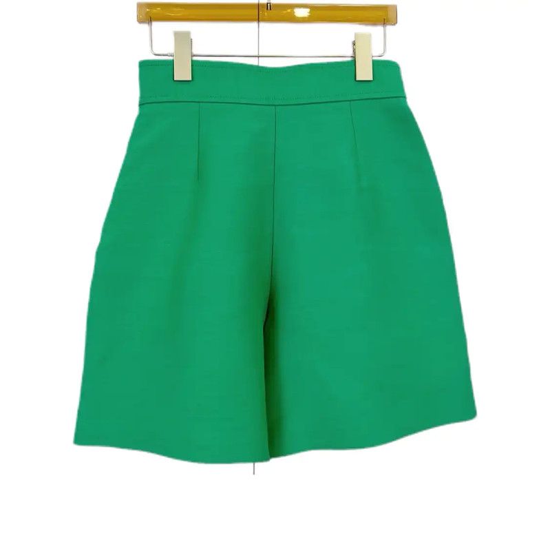 Louis Vuitton Louis Vuitton Summer Green Cotton Skirt 0089 Size 28" / US 6 / IT 42 - 2 Thumbnail