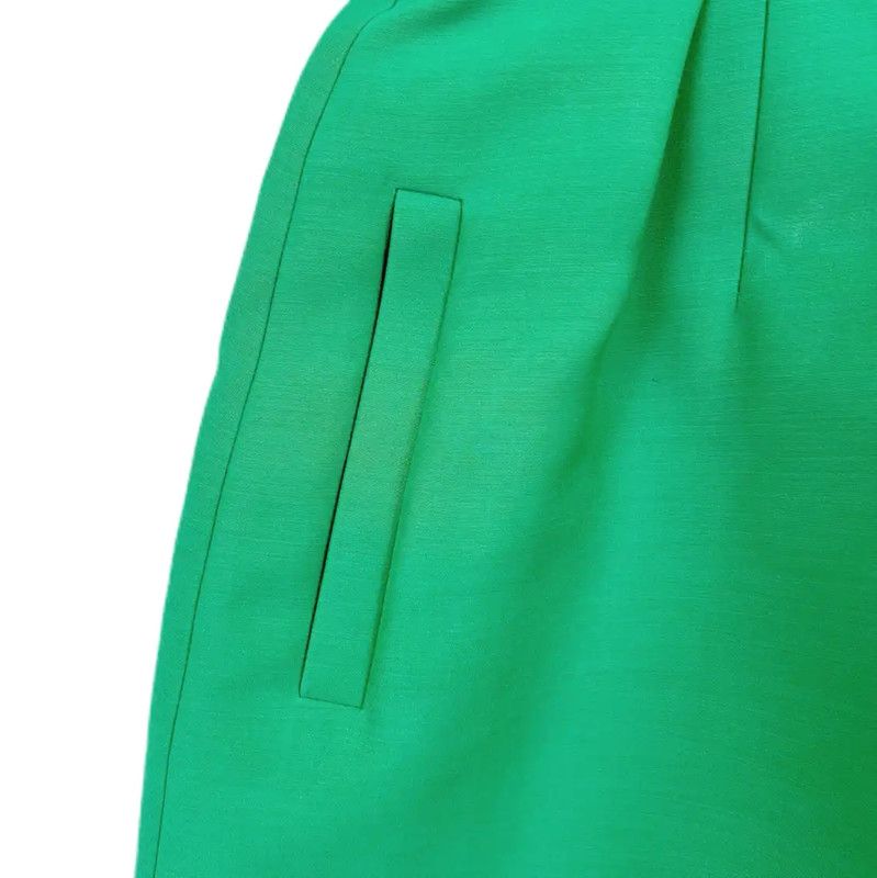 Louis Vuitton Louis Vuitton Summer Green Cotton Skirt 0089 Size 28" / US 6 / IT 42 - 3 Thumbnail
